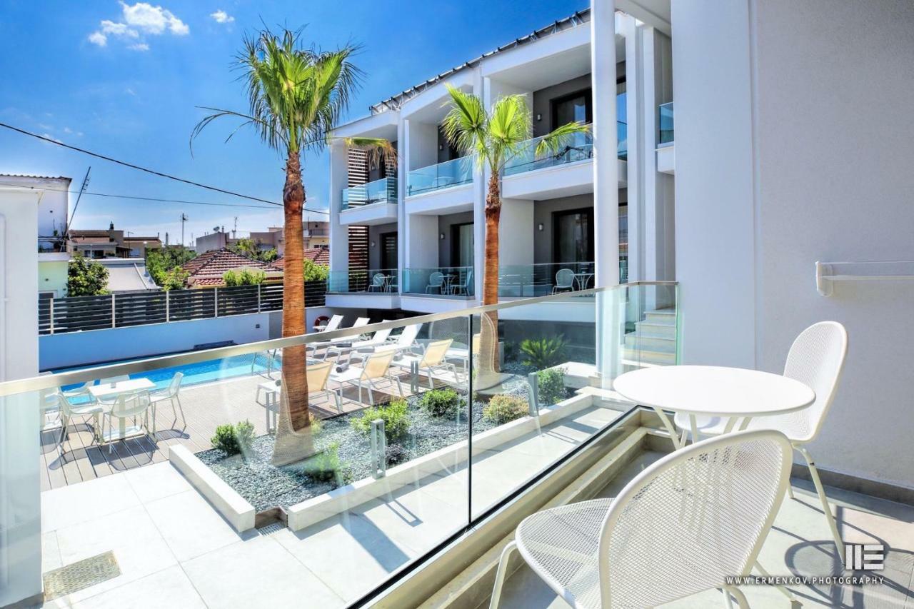 Senso Suites Néa Péramos Bagian luar foto