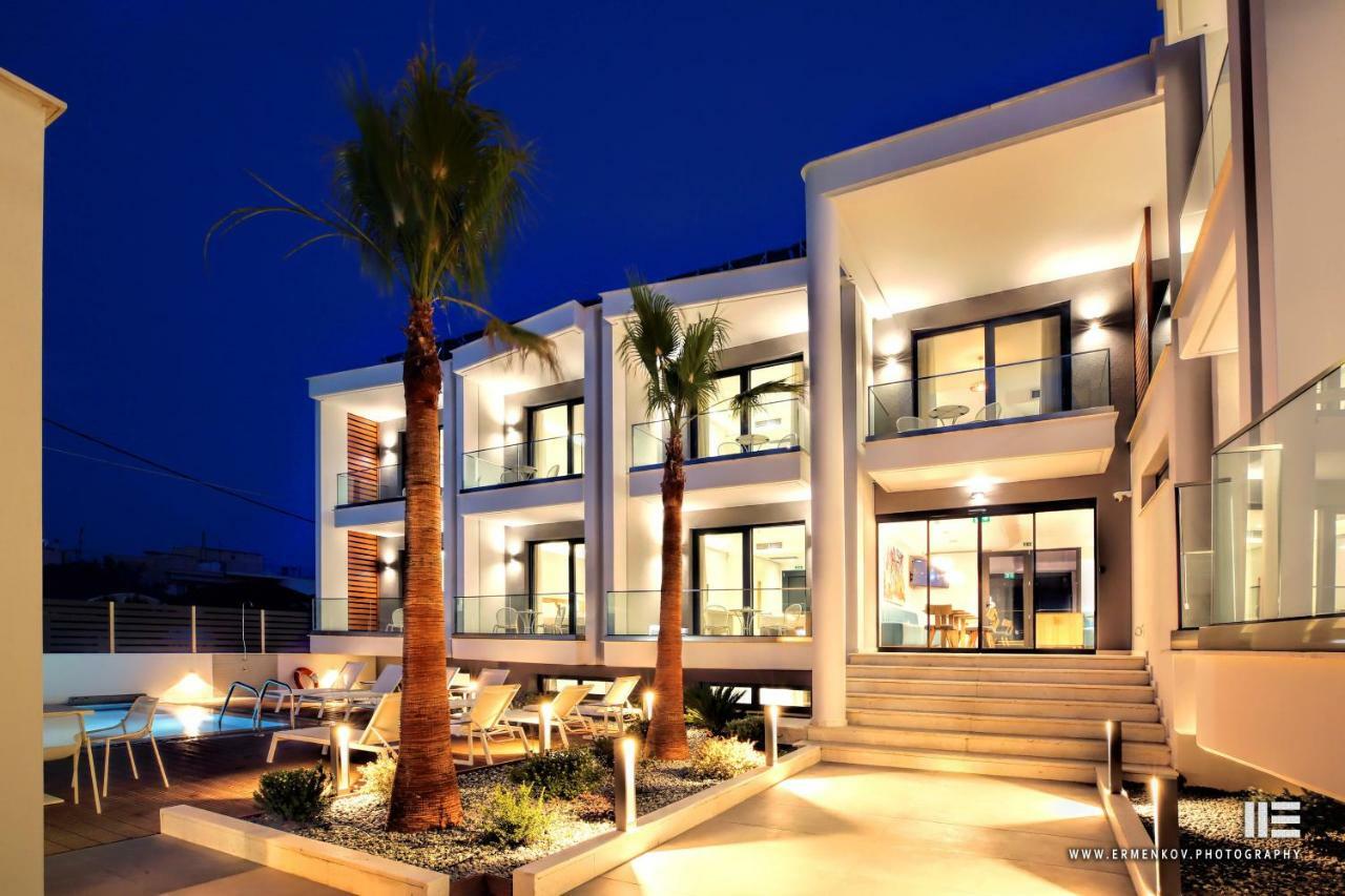 Senso Suites Néa Péramos Bagian luar foto